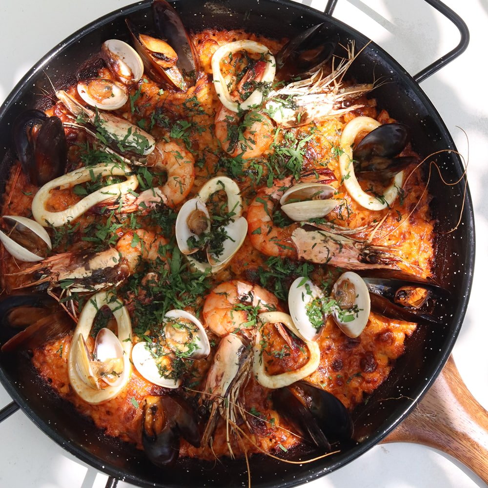 delicious looking prawn dish