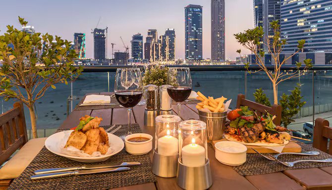 Dubai’s Finest Sea View Restaurant